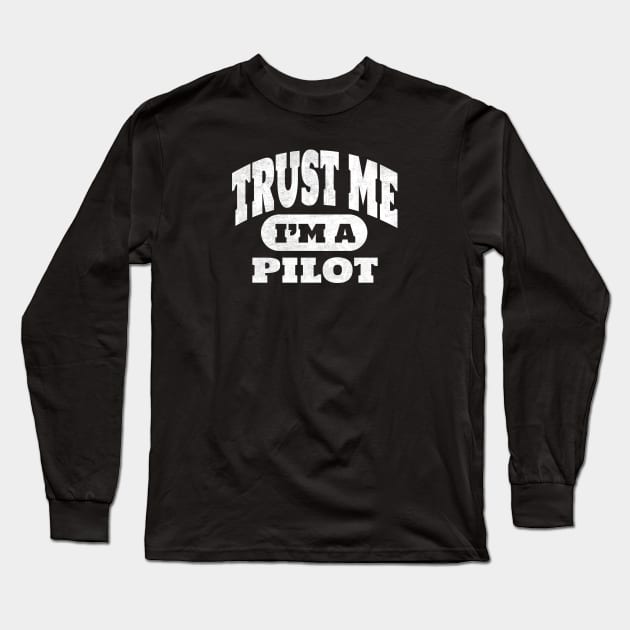 funny pilot Long Sleeve T-Shirt by food's life